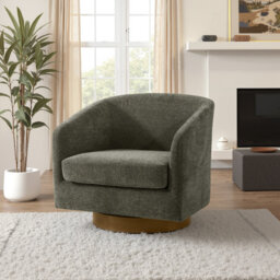 72Cm Wide Swivel Barrel Chair