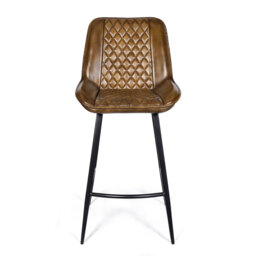 Genuine Leather Bar Stool
