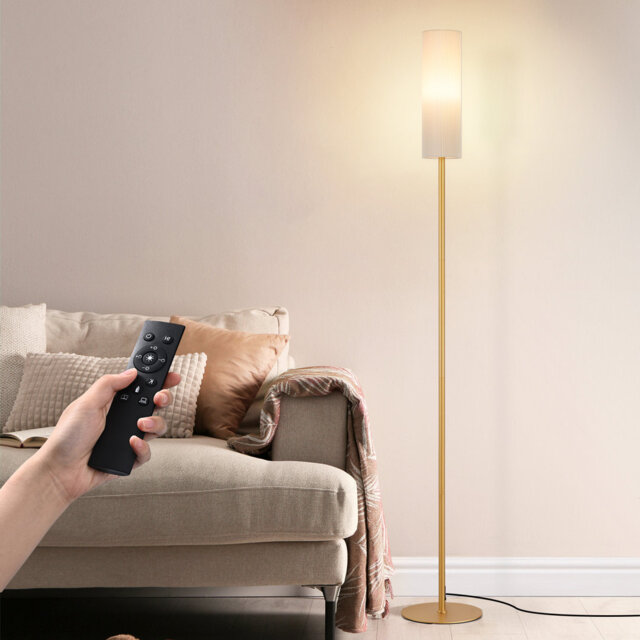 Stepless Dimmable Floor Lamp With Remote Control