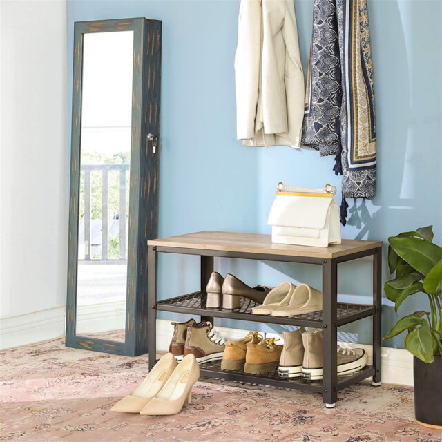 6 Pair Shoe Rack