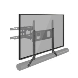 Vonhaus Sound Bar Bracket, Adjustable Universal Sound Bar Mount For Above Or Below Tv, Easy To Install, Sturdy & Compatible With Sonos Arc, Lg & Most