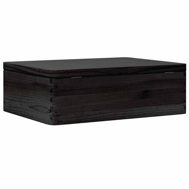 Lily Manor Solid Wood Decorative Basket