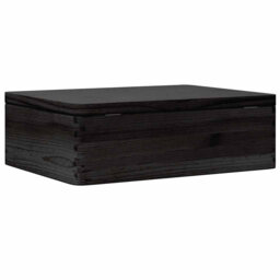 Lily Manor Solid Wood Decorative Basket
