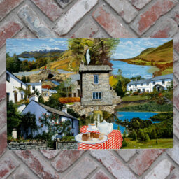 S.CUMMINS Traditional Landscape & Nature Wall Decor on Ceramic