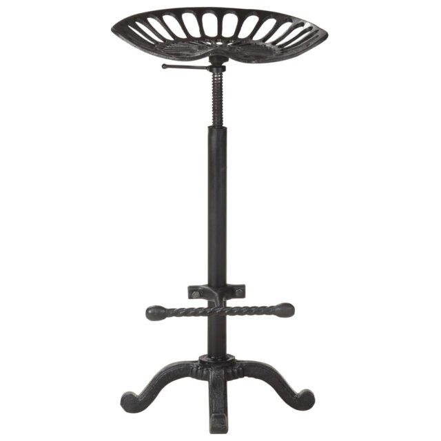 Quam Height Adjustable Swivel Bar Stool
