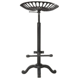 Quam Height Adjustable Swivel Bar Stool