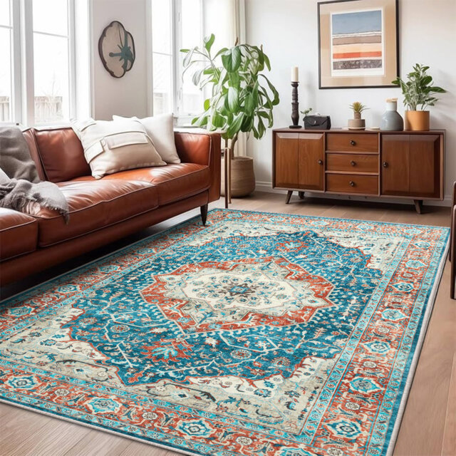 Luxury Cashmere Area Rug – Ultra-Soft, Cozy, Fade-Resistant Floor Decor For Living Room & Bedroom