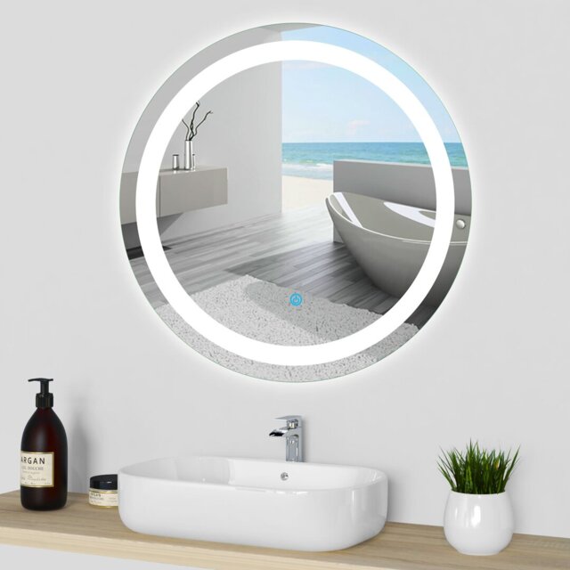 Adewonuola Round Mirror