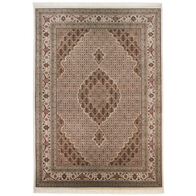 Herkimer Oriental Wool Hand Knotted Area Rug