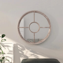 SandpiperCove Metal Flat Wall Mirror