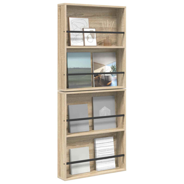 Wood Magazine Rack