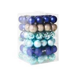 7cm Solid Colour Plastic / Acrylic Bauble