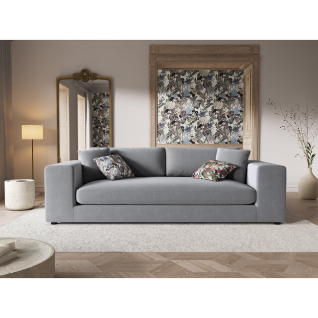 Francisca 4 Seater Velvet Sofa