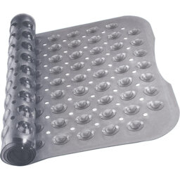 Aspire Homeware Non-Slip Polypropylene Shower Mat with Extra-Thick Suction Cups