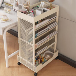 71cm H x 31cm W Metal Bookcase