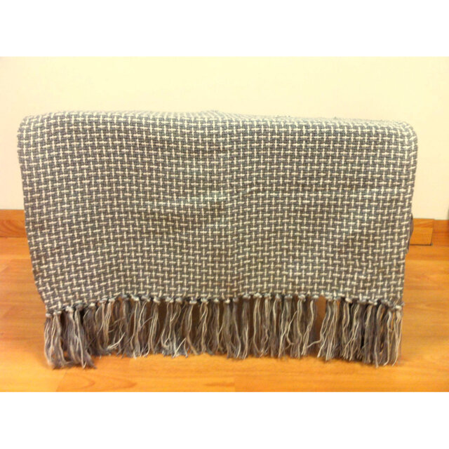 BASKET WEAVE Alauda Throw Blanket