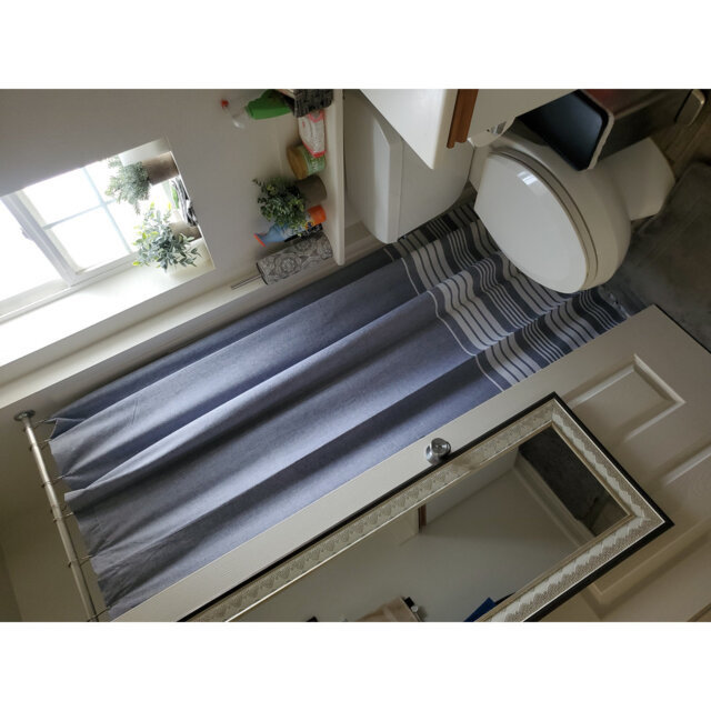 Cotton Shower Curtain Set