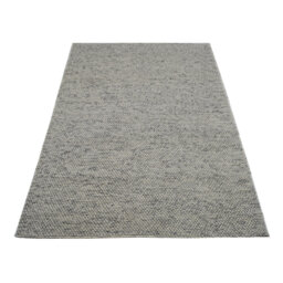Delianys Luxury Wool Pearl Bobble Hand Woven Area Rug - Contemporary Minimalist Design