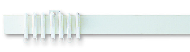 White Plastic / Acrylic Curtain Track