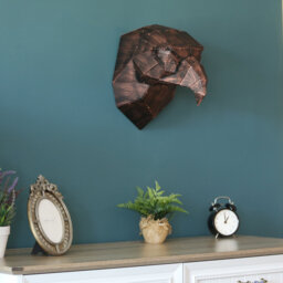 Metal Sculpture Eagle Wall Décor