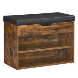 Saer 6 Pair Shoe Storage Bench