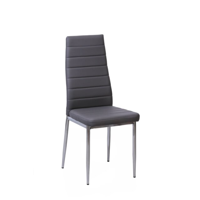 Melrose 47cm H Tufted Upholstered Metal Side Chair