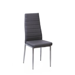 Melrose 47cm H Tufted Upholstered Metal Side Chair