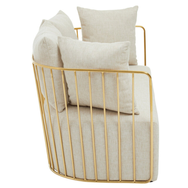 Lisabeth 2 Seater Cotton Blend Sofa