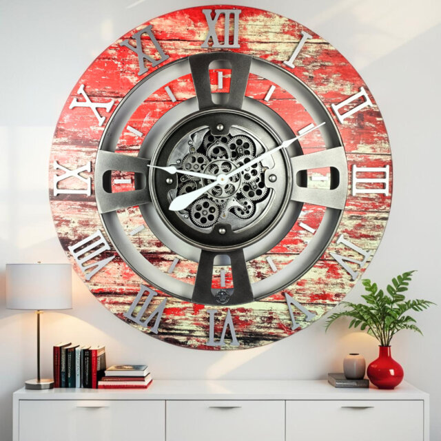 Solid Wood Wall Clock