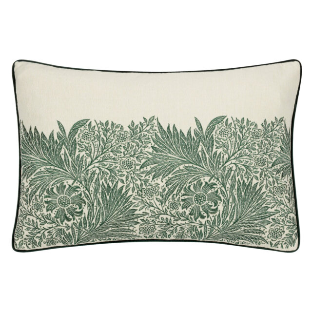Marigold Down Blend Floral Rectangular Throw Cushion