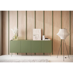 Carlette 220 Cm Wide 4 Drawer Sideboard
