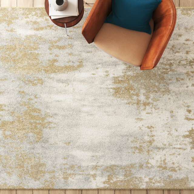 Ambarvale Tufted Gold Rug