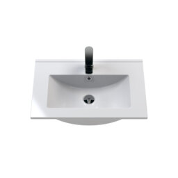 Urban 605mm Single Bathroom Vanity with Integrated Vitreous China Basin