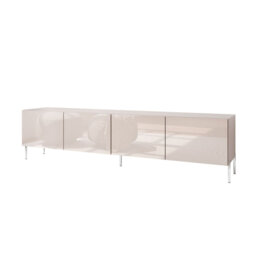 COLGANTE 200 TV Cabinet, High Gloss Cashmere