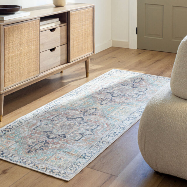 Outdoor Modern Boho Brick Rug