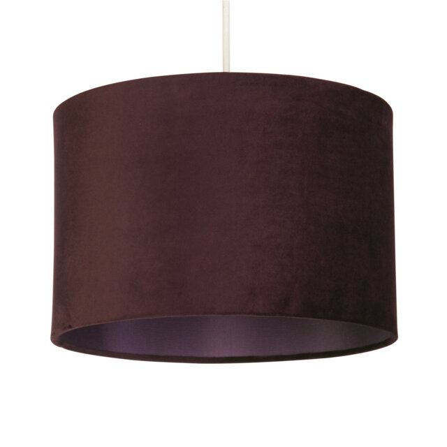 20cm H Fabric And Mild Steel Traditional in Plum