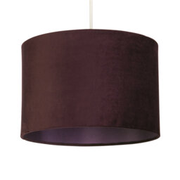 20cm H Fabric And Mild Steel Traditional in Plum