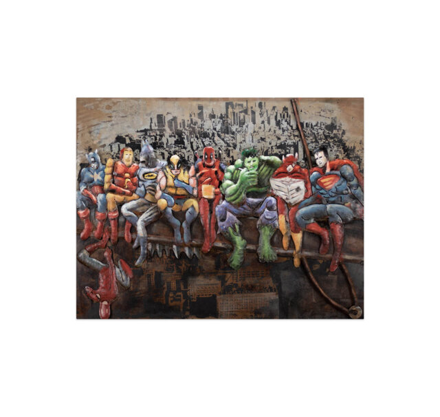 Heroes of The City Wall Décor