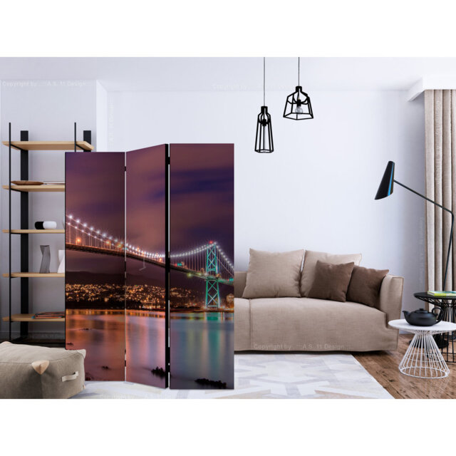 Room Divider - Glow Above The City [Room Dividers]