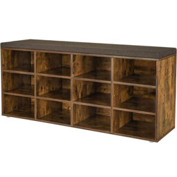 Wood Storage Bench