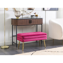 Alicija Velvet Upholstered Storage Bench