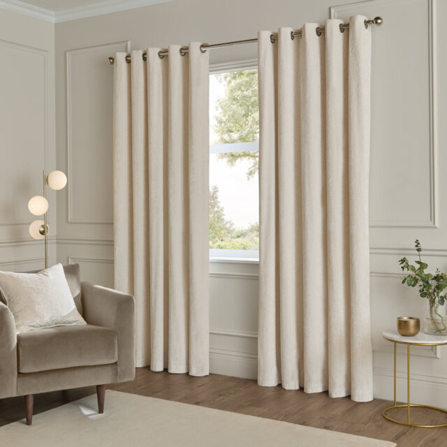 Lustre Velvet Room Darkening Curtain Panel Pair