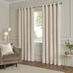 Lustre Velvet Room Darkening Curtain Panel Pair