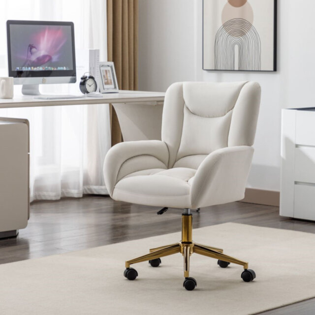 Velvet Office Chair
