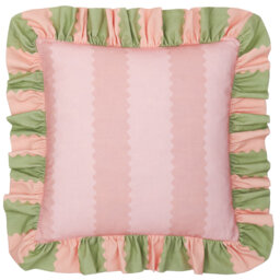 Striped Square Cushion Cover
