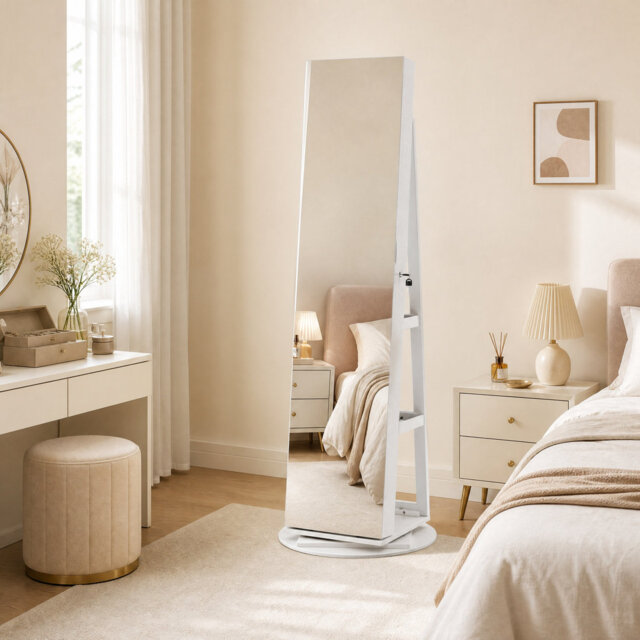 Bitha Freestanding Jewelry Armoire
