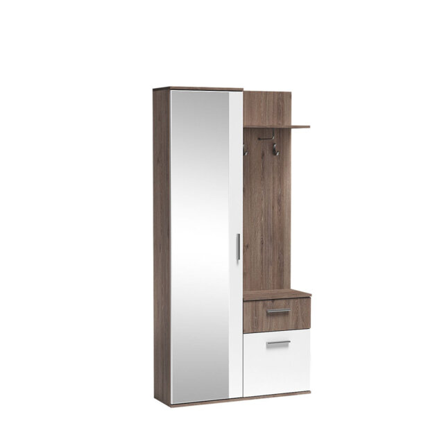 Hall Tree 97cm Wide with Shoe Storage