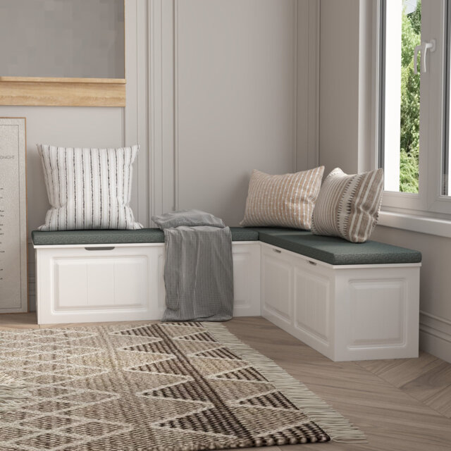 Entryway Bench With Wayfair Upholstered Storage Bench Hokku