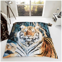 3D Animal Throw Widlife Blanket Ultra Soft Warm Fleece Animal Lovers Decorative Blanket for Sofa Couch Bed Living Room Bedroom Cosy Comfort