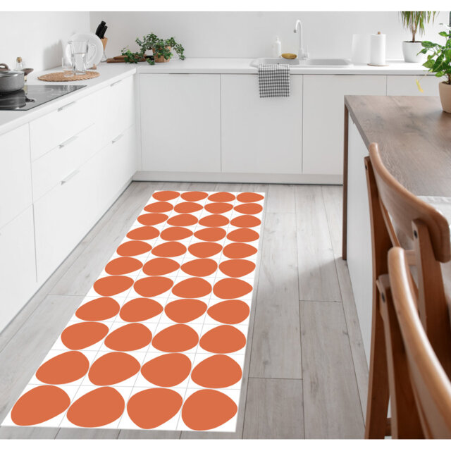 Vinyl Floor Mat for Home, modern style, non-slip PVC, Calypso